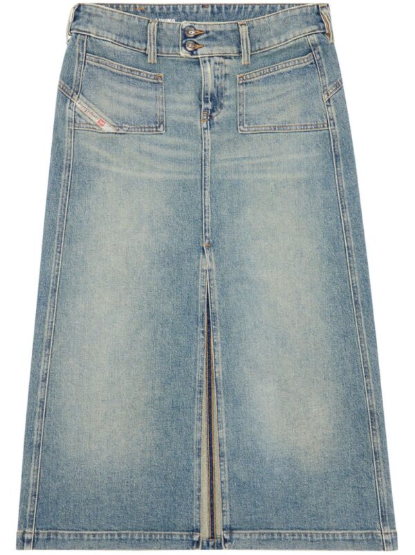 Diesel  De-Hush denim midi skirt