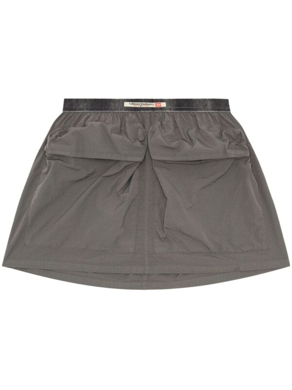 Diesel  O-Misis recycled cargo miniskirt