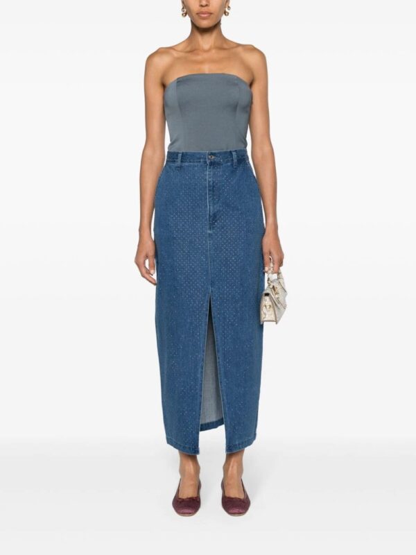 Diesel  O-Crep cargo maxi skirt - Image 2