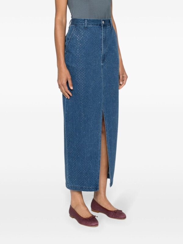 Diesel  O-Crep cargo maxi skirt - Image 3