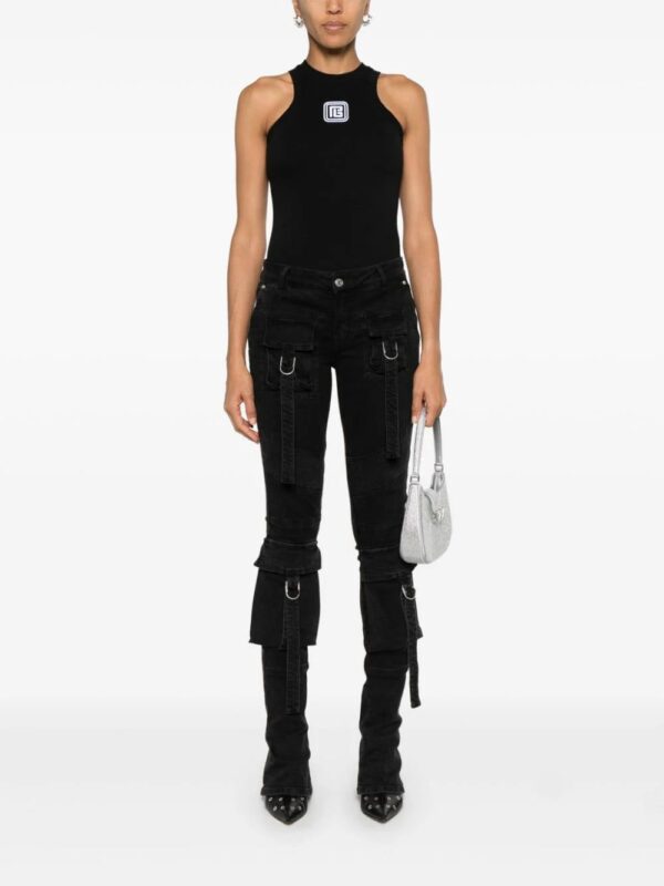 Balmain  PB-monogram tank top - Image 2