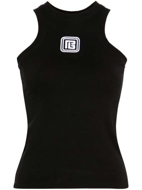 Balmain  PB-monogram tank top