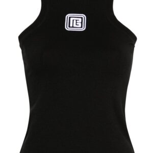 Balmain PB-monogram tank top