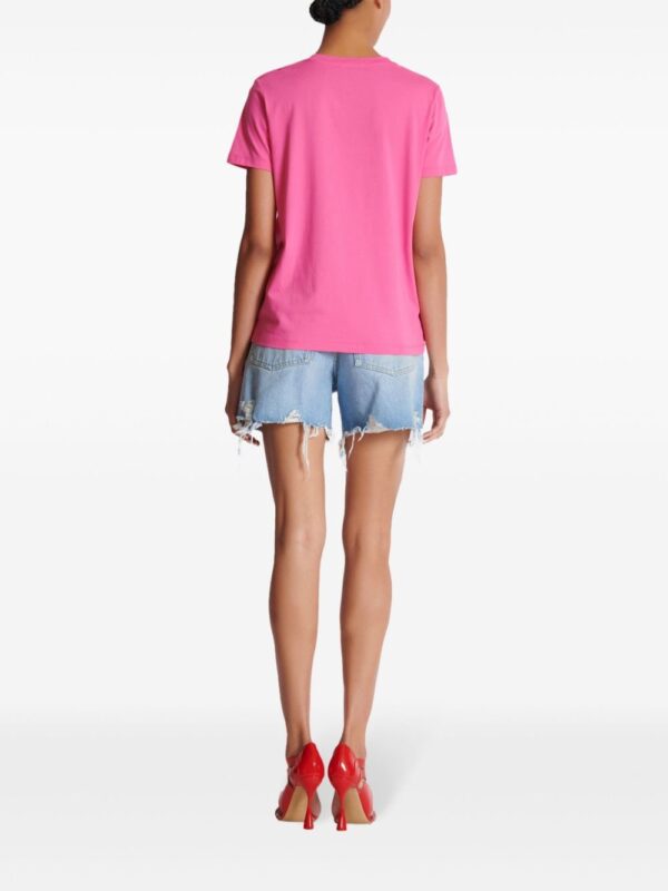 Balmain logo-print cotton T-shirt - Image 4
