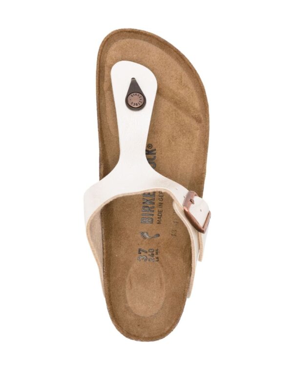 Birkenstock Gizeh leather slippers - Image 4