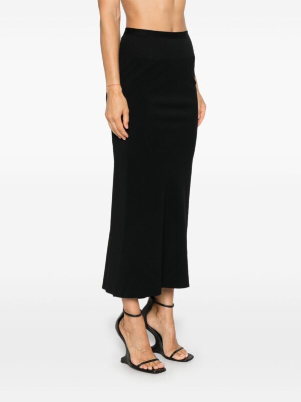 Rick Owens  Calf Bias midi skirt - Image 3