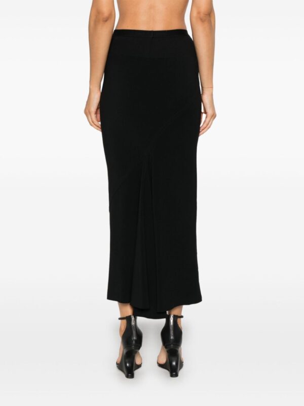 Rick Owens  Calf Bias midi skirt - Image 4