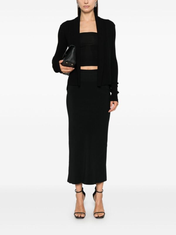 Rick Owens  Calf Bias midi skirt - Image 2