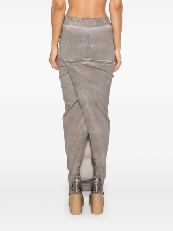 Rick Owens DRKSHDW  Pillar denim skirt - Image 4