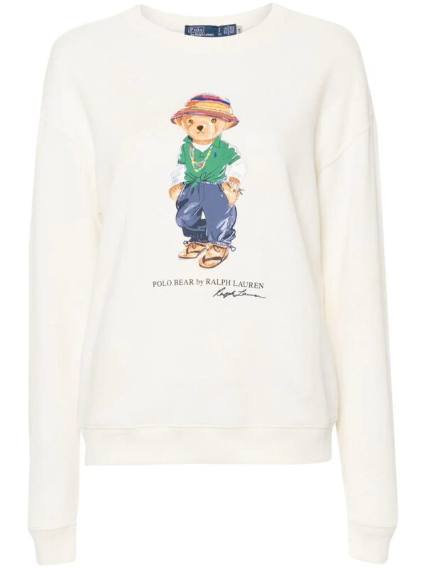 Polo Ralph Lauren  Polo Bear-print cotton sweatshirt