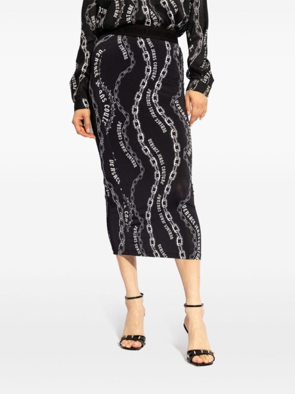 Versace Jeans Couture  Logo Skirt - Image 3