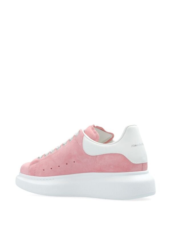 Alexander McQueen Oversized low top leather sneakers - Image 3