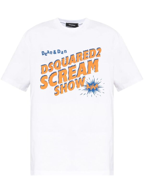 DSQUARED2  Scream Show cotton T-shirt