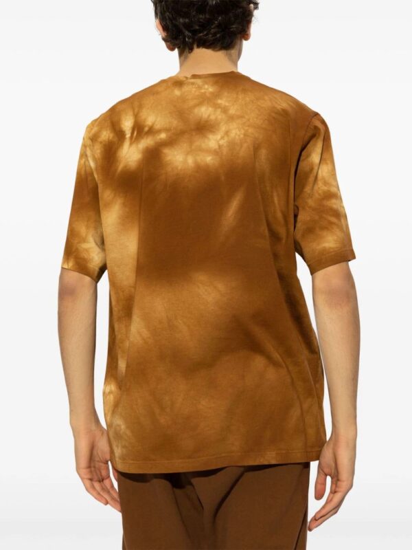DSQUARED2  logo-print tie-dye cotton T-shirt - Image 4