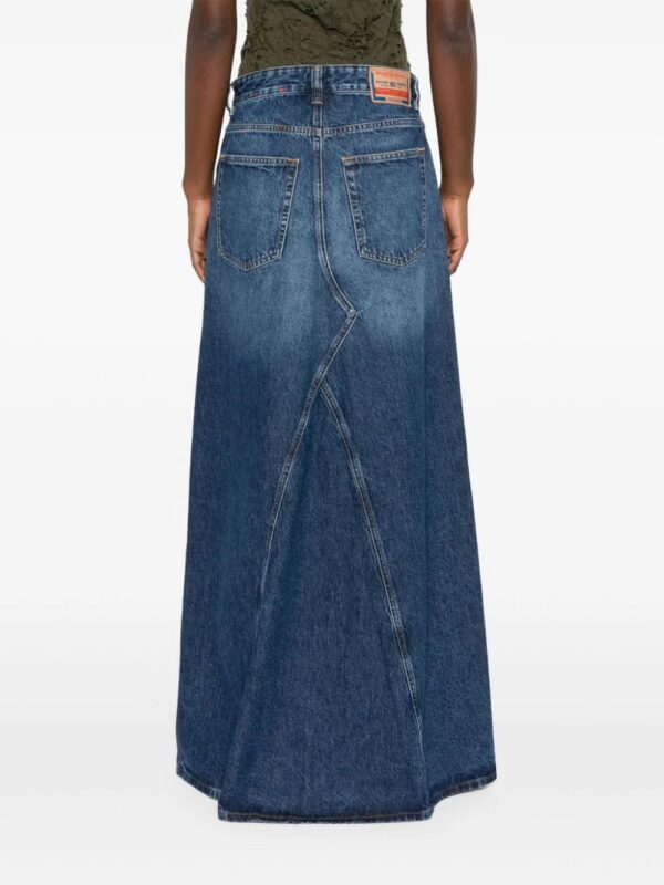 Diesel  De-Pago maxi denim skirt - Image 4