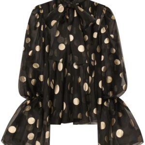 Dolce & Gabbana  Ruffled-cuff blouse