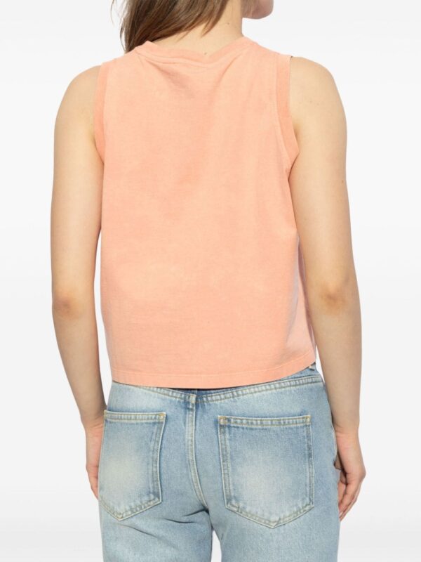 Balmain logo-embroidered cotton vest - Image 4