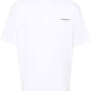 DSQUARED2  logo-print cotton T-shirt