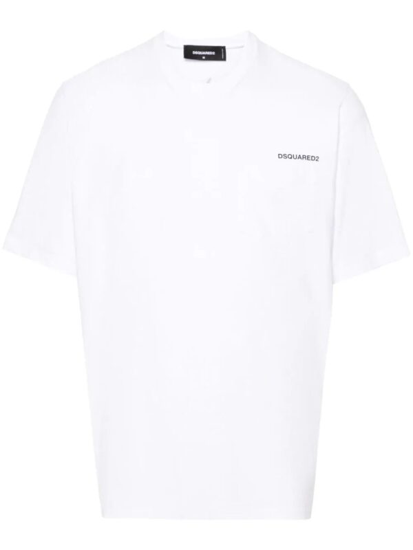 DSQUARED2  logo-print cotton T-shirt