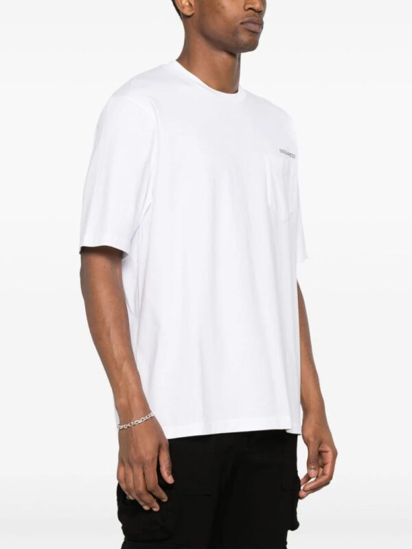 DSQUARED2  logo-print cotton T-shirt - Image 4