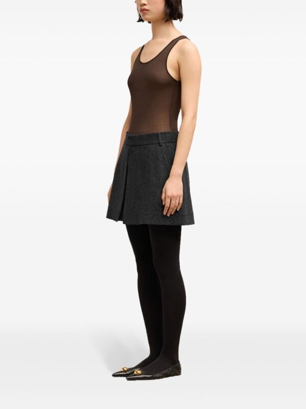 AMI Paris  panelled mini skirt - Image 3