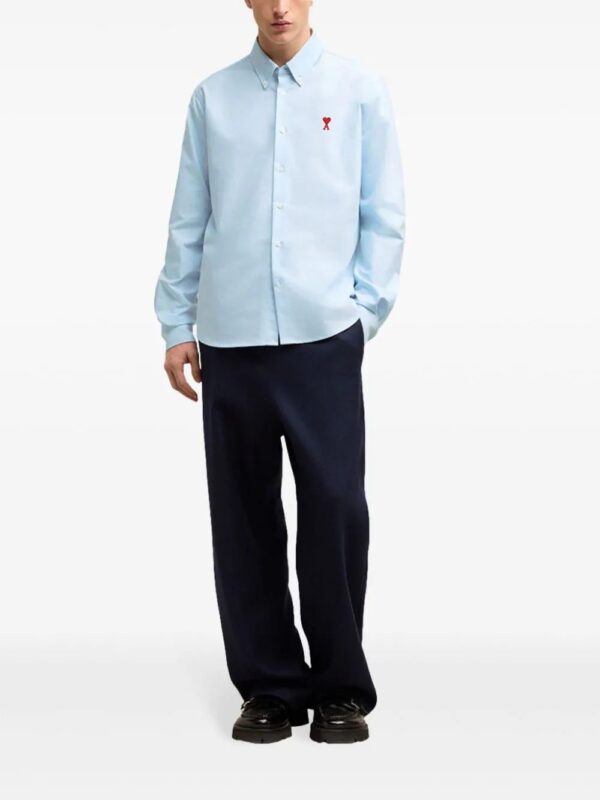 AMI Paris  Ami de Coeur cotton shirt - Image 3