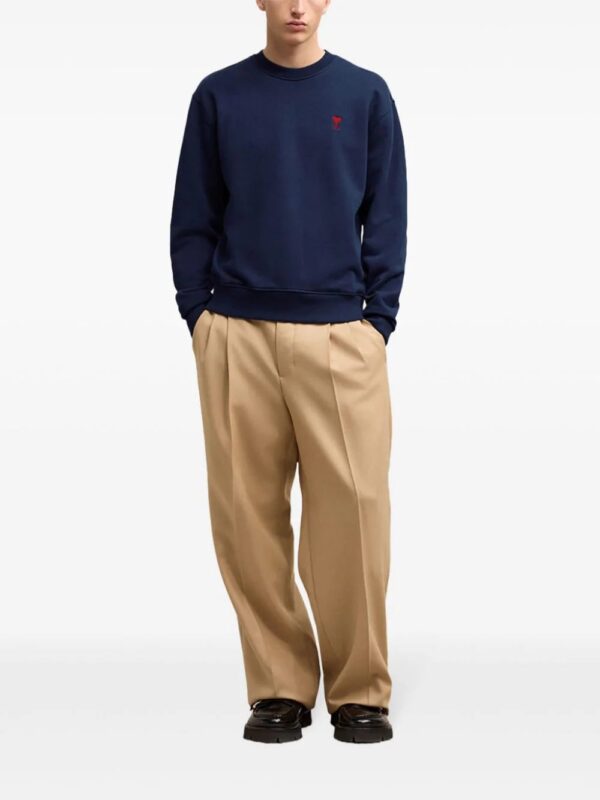 AMI Paris  Ami de Coeur cotton sweatshirt - Image 3