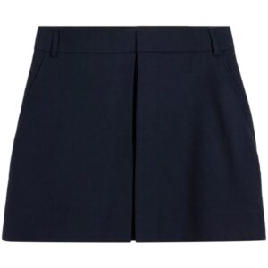 AMI Paris  concealed-fastening wool skirt
