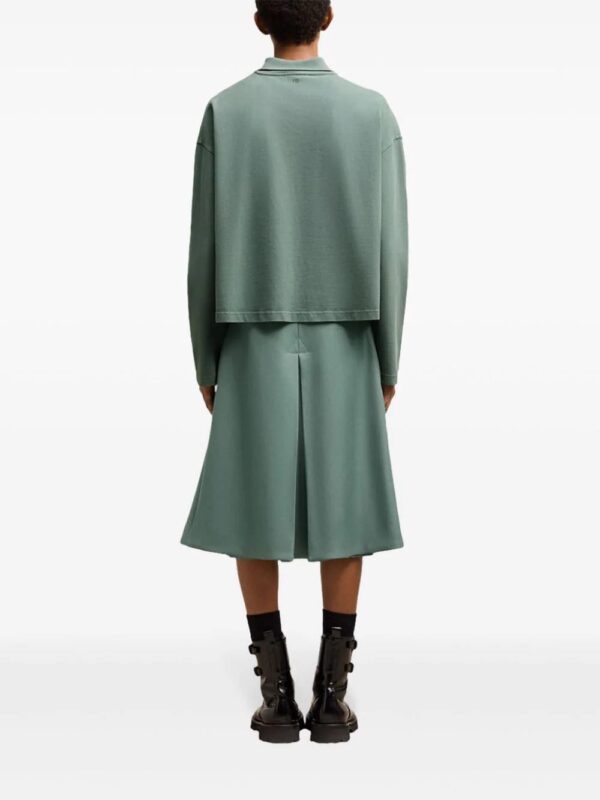 AMI Paris  Ami De Coeur long-sleeved polo shirt - Image 4