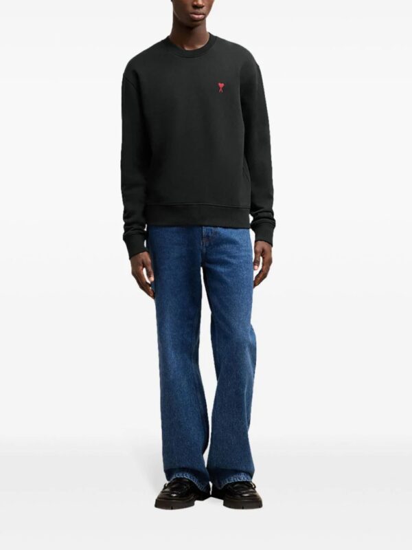 AMI Paris  Ami de Coeur cotton sweatshirt - Image 3