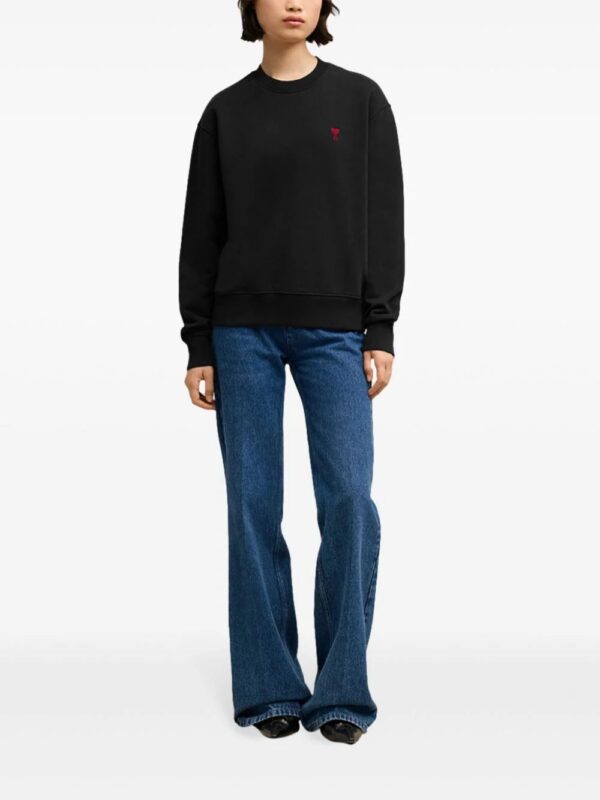 AMI Paris  Ami de Coeur cotton sweatshirt - Image 2