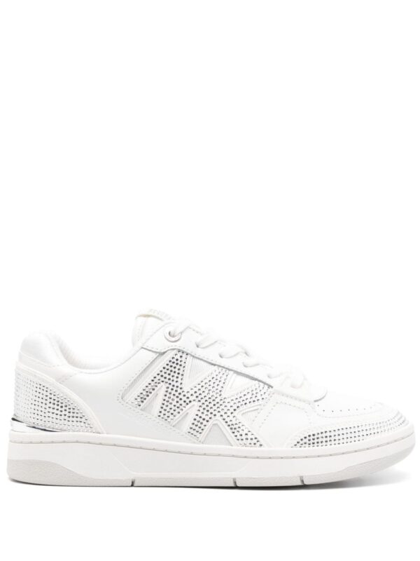 Michael Michael Kors rhinestone-embellished leather sneakers