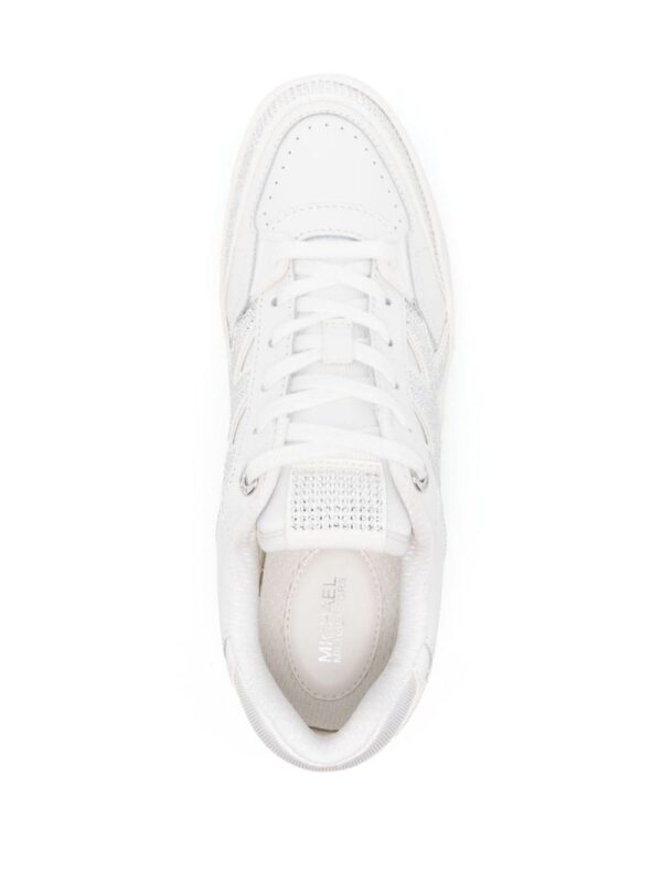 Michael Michael Kors rhinestone-embellished leather sneakers - Image 4