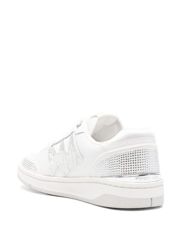 Michael Michael Kors rhinestone-embellished leather sneakers - Image 3