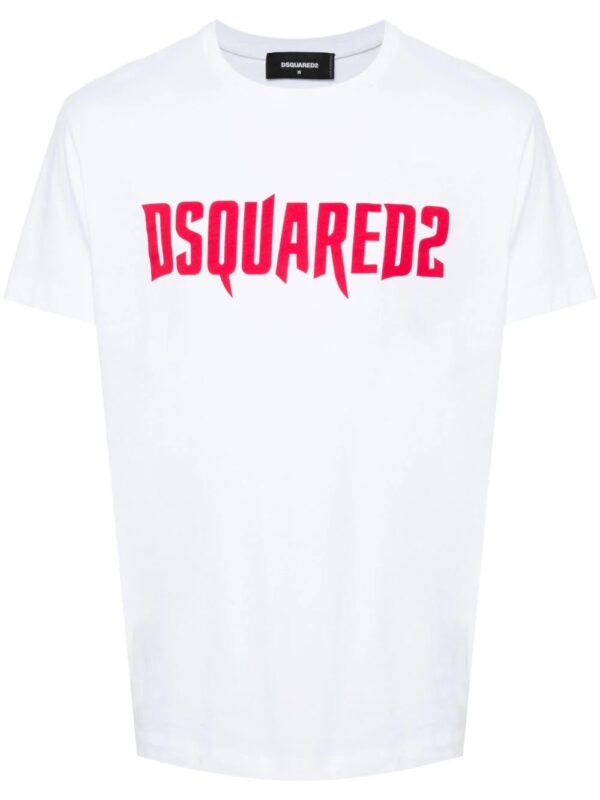 DSQUARED2  logo-print cotton T-shirt
