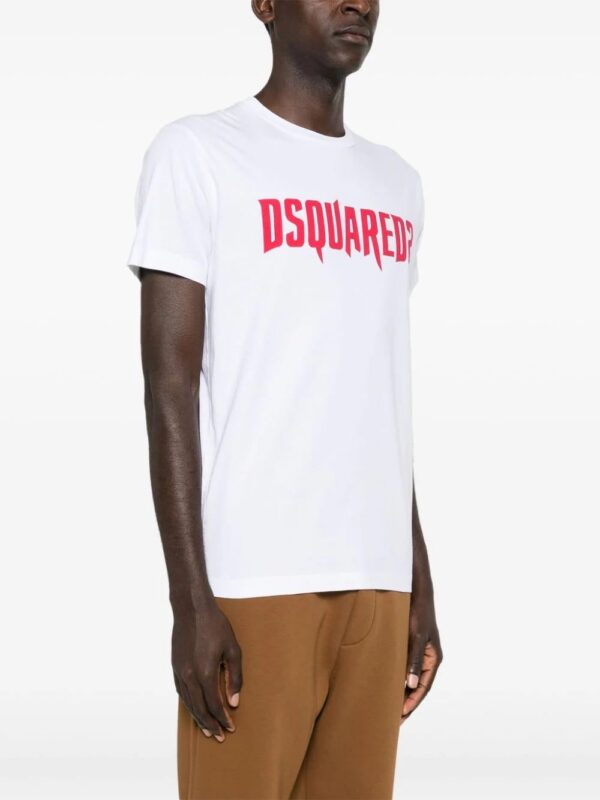 DSQUARED2  logo-print cotton T-shirt - Image 3