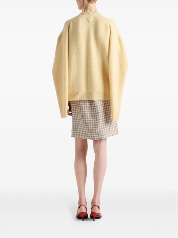 Prada  printed twill skirt - Image 3