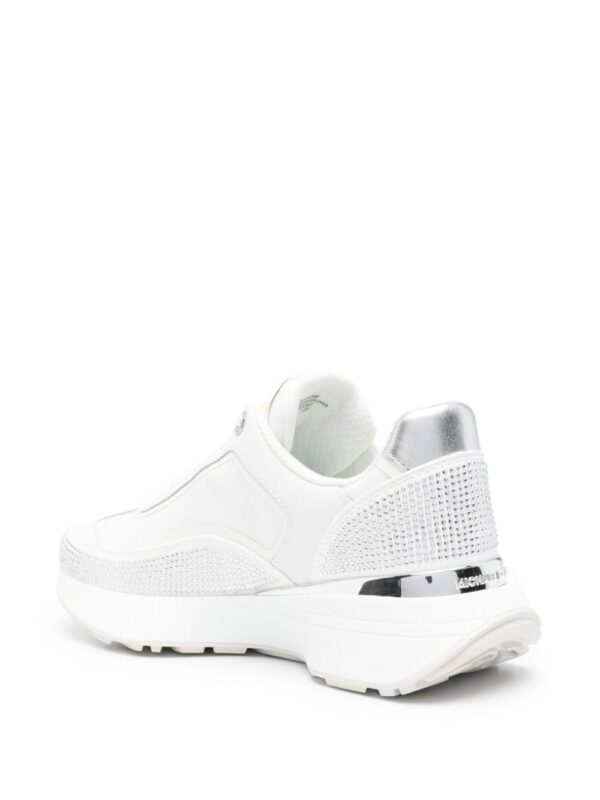 Michael Kors Ari rhinestone-embellished sneakers - Image 3