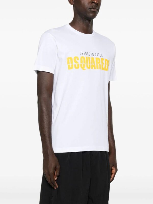 DSQUARED2  logo-print cotton T-shirt - Image 3