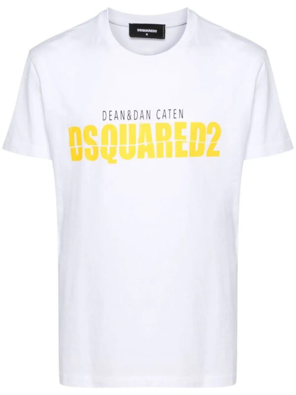 DSQUARED2  logo-print cotton T-shirt