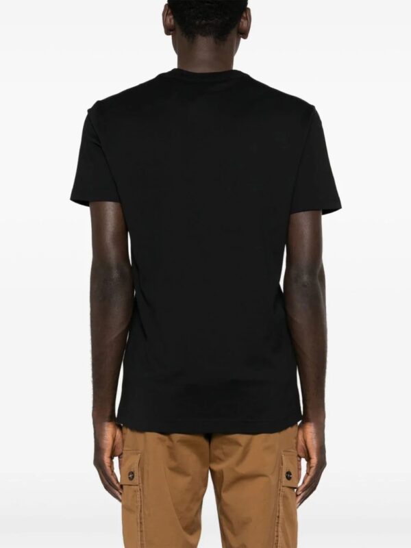 Dolce & Gabbana  flocked-logo cotton T-shirt - Image 4