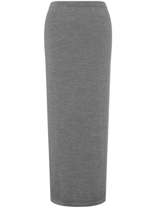 Moschino  knitted virgin wool pencil skirt