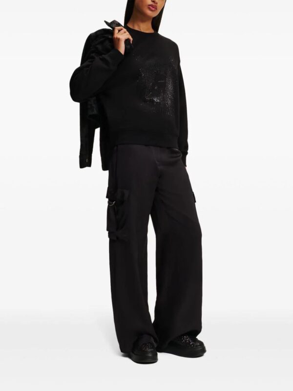Karl Lagerfeld  Kameo rhinestone-embellished sweatshirt - Image 2