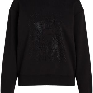 Karl Lagerfeld  Kameo rhinestone-embellished sweatshirt