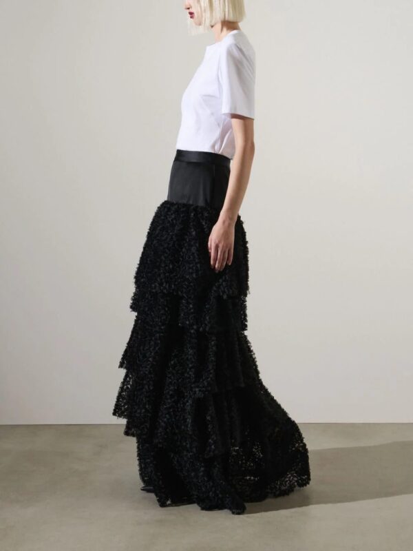 Karl Lagerfeld  KL Studio maxi frill skirt - Image 4