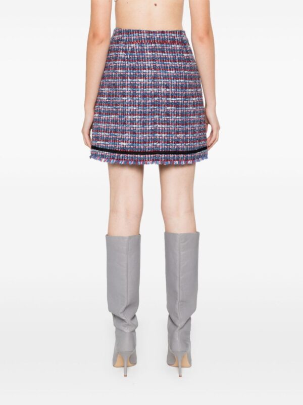 Karl Lagerfeld  bouclé mini skirt - Image 4