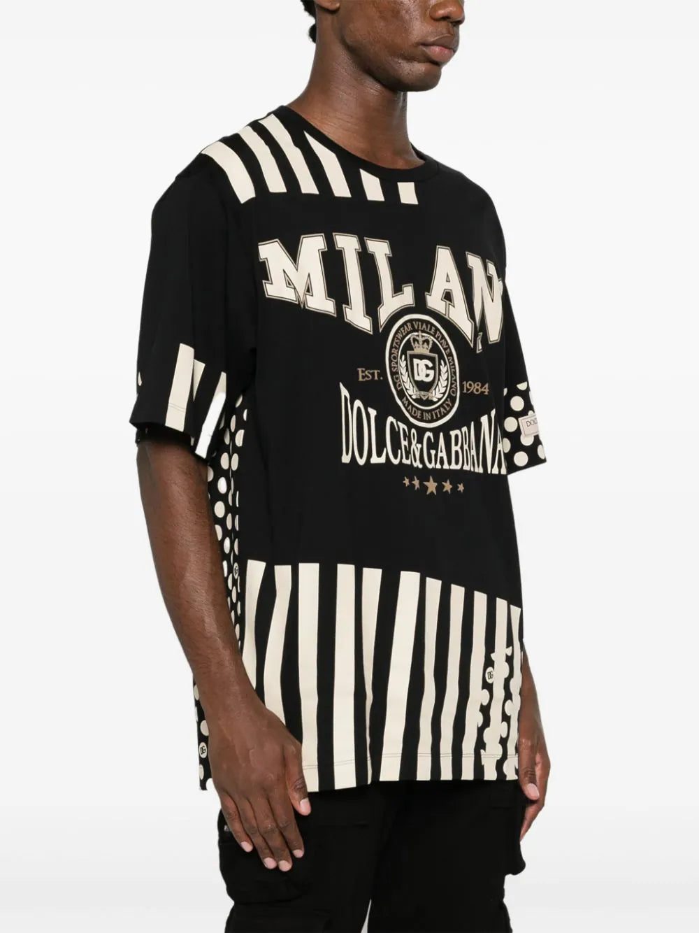 Dolce & Gabbana logo-print cotton T-shirt - Image 3