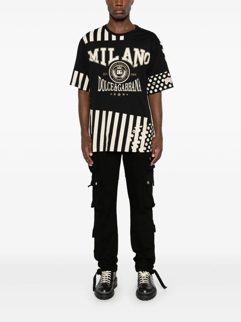 Dolce & Gabbana logo-print cotton T-shirt - Image 2