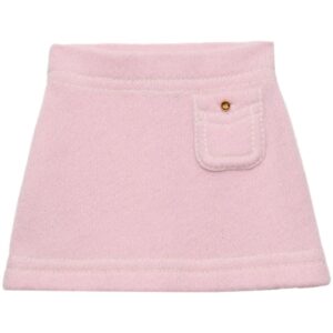 Prada  triangle-logo cashmere miniskirt