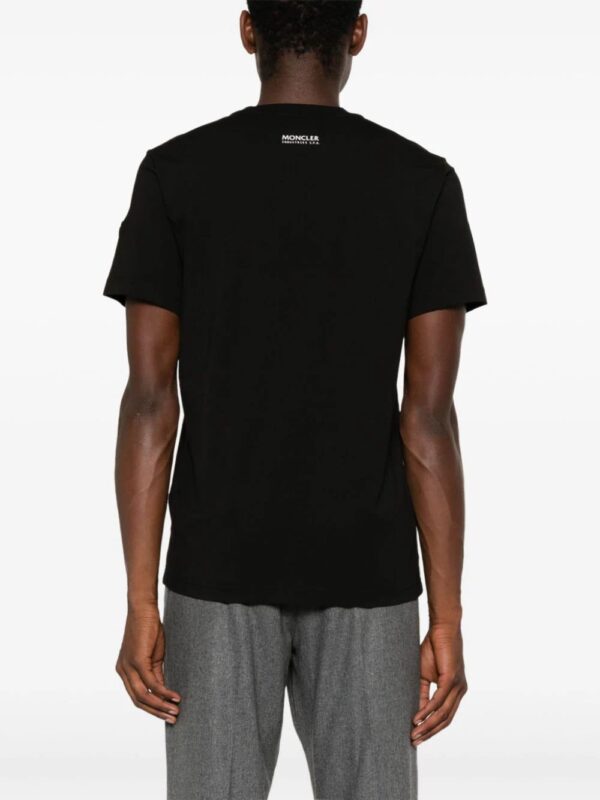 Dolce & Gabbana  logo patch short-sleeve T-shirt - Image 4